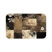 Elegant Floral Patchwork Bath Mat | Home Decor | Soft Rubber Bathroom Rug, [...]