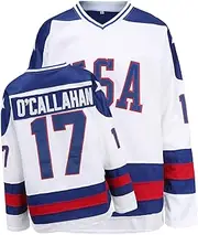 [YWIES] Youth Hockey Jersey for USA 1980 Olympic Team Ice Hockey Jerseys Stitched Letters and Numbers S-L