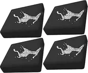 2/4 Patio Cushion Covers Replacement Outdoor Cushions Covers Waterproof with Zipper Couch Sofa Seat Cushion Covers,Washable,for Indoor Outdoor Patio Sofa(Color2,50x50x5cm 4pcs)