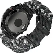 [torbollo] Compatible With Garmin, Paracord Watch Band Sports Strap For Fēnix/Forerunner/Approach/MARQ/quatix/D2 Series Tough Replacement Band For Men