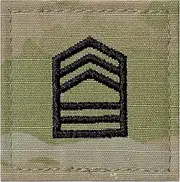 MEDALS OF AMERICA EST. 1976 Army ROTC OCP Hook & Loop Master Sergeant Patch, Multi