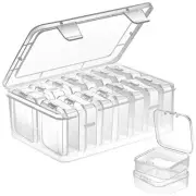 Small Storage Box with Lid Small Plastic Clear Box Plastic Storage9196