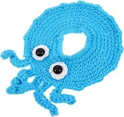 Unique Spiral Plush Toy Accessory Crochet Camera Lens Ring Travel Toys Camera Decor Ring for Boys and Girls