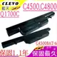 CLEVO C4500 C4800 電池-藍天 C4500BAT-6,VNB142,Q1700,Q1700C,C4500BAT6,6-87-C480S-4P4,687C480S4P4