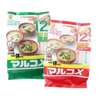 在飛比找蝦皮商城優惠-日本 Marukome 一休 料亭之味 元氣味噌湯 (12包
