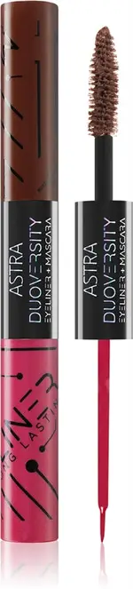 [Astra makeup] Astra Make-up Duoversity mascara and eyeliner 2 in 1 color 06 Cyber Barrio 2x3.5 ml