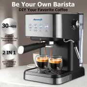 Italian Semi-automatic Concentrated High Pressure Frothed Milk & Coffee Machine