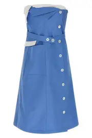 MIU MIU Deconstructed Mini Dress