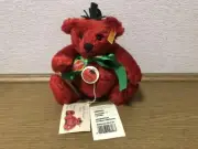 Plush Toy Steiff Del Monte Tomato Fruities Teddy Bear Genuine Mohair with Box