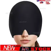 Relief Migraine Therapy Cold Headache Cap Ice Hot Head Wrap Gel Hat Cap Hat New℃