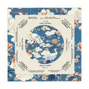 Cloudy Pelican Mahjong Mat 30x30 - Durable Game Night for Mahjong Enthusiasts