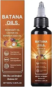 4-In-1 Liquid Batana Oils for Hair Nourishing, Rosemary Oil Pumpkin Seed Oil, Batana Hair Mask, Prevents Dry Hair & Hair Loss for All Hair Types, Protects and Moisturizes the Scalp