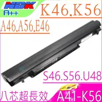 在飛比找PChome24h購物優惠-華碩電池- K46,K56,R405,R505,R550,S