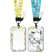 Card Single Sleeve Cover Protector Holder Multiple designs with Lanyard