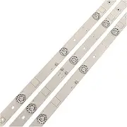 SCPCKZETZN LED Backlight Strip Lamp Fit for Akai 43 Inch TV JS-D-JP4310-A81EC JS-D-JP4310-B81EC E43DU1000 MCPCB