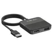 MINIX CA361PLUS 3-in-1 Wired Carplay/Android Auto to Wireless Connection/HDMI-In Media Hub Adapter. USB-A to USB-C [CA361PLUS]