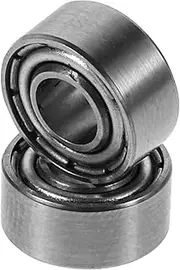 Generic 2pcs Double Shielded Deep Groove Ball Bearings for Automatic Watch Winder Mechanical Watch Bearing Accessories for Smooth Winding and Storage of Your
