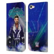 OFFICIAL WWE ROBERT ROODE LEATHER BOOK WALLET CASE FOR APPLE iPOD TOUCH MP3