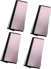 4X Horse Fly Boots Horse Sport Boots Horse Leg Wraps Horse Leg Guards for Sports, Pink