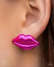 Paparazzi Diva Decoration - Pink- Earrings