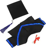 CAXUSD 1 Set Doll Graduation Robe Stuffed Animals Apparel Costumes Bear Graduation Costume Cute Graduation Bear Outfit Graduation Decorations for Plush Dolls Doll Doctor Hat Pp Cotton