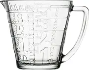 Pasabahce Basic Measuring Glass Jug, 1000 ml Capacity, Clear