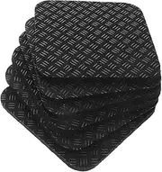 GANAZONO Anti-vibration Exercise Mats Pack Washable Noise-dampening Floor Protection for Gym Equipment