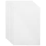 25x Marbig PE Letter File A4 Document Paper/Stationery Organiser Folder Clear