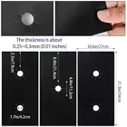 Universal Gas Stove Protectors Reusable Gas Stove Burner Covers 5 Hooks OT6