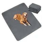 Washable Pee Pads for Dogs, Reusable Puppy Pads with Fast Absorbent, Non-Slip