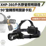 【CHILL OUTDOOR】XHP-360 變焦防水頭燈 2500LM 防水頭燈/釣魚頭燈/工作頭燈/登山頭燈/充電頭燈