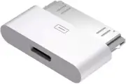 30-Pin to Lightning Adapter, Mfi Certified 8-Pin Female to 30 Pin Male Dock Conn