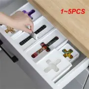 1~5PCS Multifunctional Stackable Combination Drawer Sorting Cross Storage Box