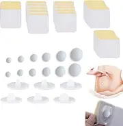 28PC Soft Silicone Belly Button Plug for Tummy Tuck Recovery - Assorted Sizes, Comfort Fit, Premium Material