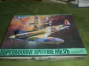 TAMIYA 61033, 1/48 SUPERMARINE SPITFIRE MK.Vb PLASTIC MODEL KIT W/ EXTRAS