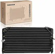 A-Premium Air Conditioning A/C Condenser Compatible with Toyota Camry 1987-1991 & Lexus ES250 1990-1991, with Bracket