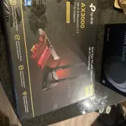 TP-Link WiFi 6 AX3000 PCIe Card, 2400Mbps, Bluetooth 5.2, Windows 11/10.