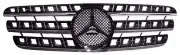 Front Grille Fit for Mercedes Benz W163 96-05 Chrome Strip & Moulding & Black