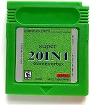 Super Cartridge 20 in 1 Game Boy Color GBC 16bits Video Game Cartridge Card For Handheld Consoles