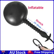 Inflatable Stretch Anal Butt Plug Thrusting Expandable Prostate Massager Sex Toy