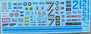 64 GM Oldsmobile Cutlass AMT Scale 1:25 Decals Box Not Included