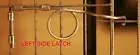 100 Pack Left Hand Cage Latches. Rabbit, Quail, Game Bird, Chicken Cages.J Clip