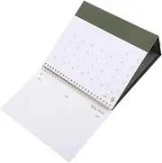 Gadpiparty Academic Year Desk Calendar Compact 2025 Schedule Calendar Paper Material No Ink Feathering and Elegant Design