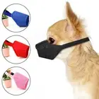 Pet Dogs Mouth Muzzle Masks Anti Bark Bite Stop Chew Training Product Adjustable