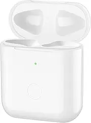 [Lifenova] for Airpods Charging Case Compatible for Airpods 1&2, for Airpod Qi Wireless Charging Replacement Case, for Airpods Charger Case with Bluetooth Pairing Sync Button,NO AIRPODS