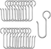 Metal Drapery Wire Hook Pins, 50 Pcs for Curtain Track, Slide