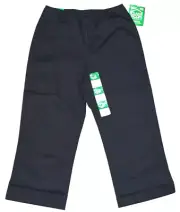NWT Classroom Flat Front Pants Boys Size 14 Dark Navy Blue Stretch 51552