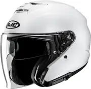 HJC i31 Solid Jet Helmet, white, Size M for Men