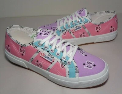 Superga Size 7 M 2750 BANDANA MIX Canvas Sneakers New Men's Shoes