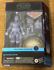 Star Wars Holocomm Collection Bo-Katan Kryze Black Series Action Figure New